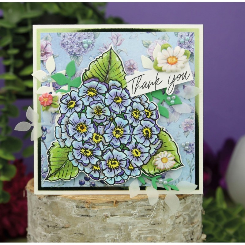 Clear Stamps - Yvonne Creations - Very Purple