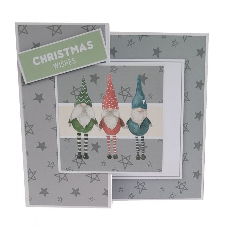 The Paper Boutique A Traditional Gnome Christmas 8x8 Instant Card Pad