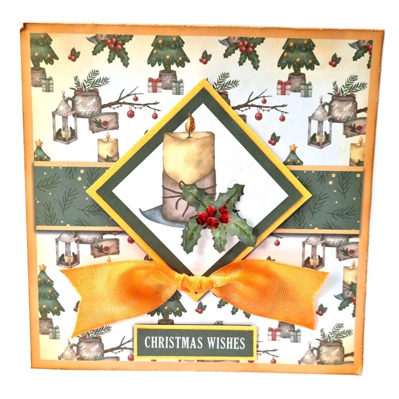 The Paper Boutique Friends at Christmas 8x8 Colour Card Pad