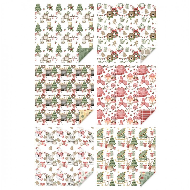 The Paper Boutique Friends at Christmas 8x8 Decorative Paperpack