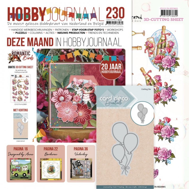 SET Hobbyjournaal 230 + Die CDECD0147 Balloon