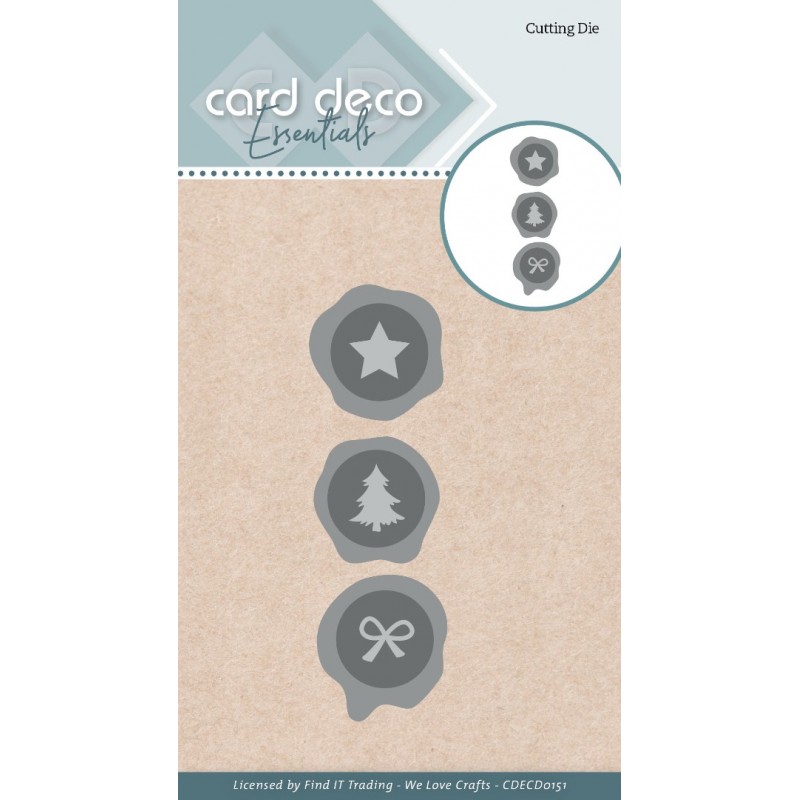 Card Deco Essentials - Cutting Dies - Wax seal