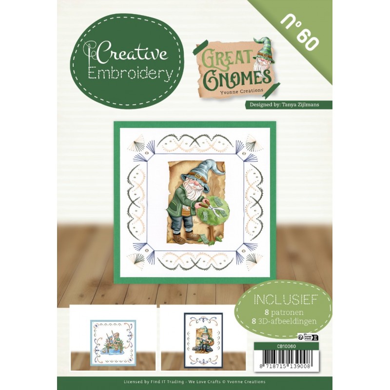 Creative Embroidery 60 - Yvonne Creations - Great Gnomes