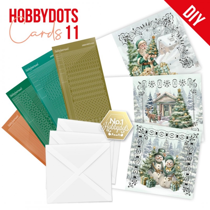 Hobbydots Cards 11 - Enchanting Christmas