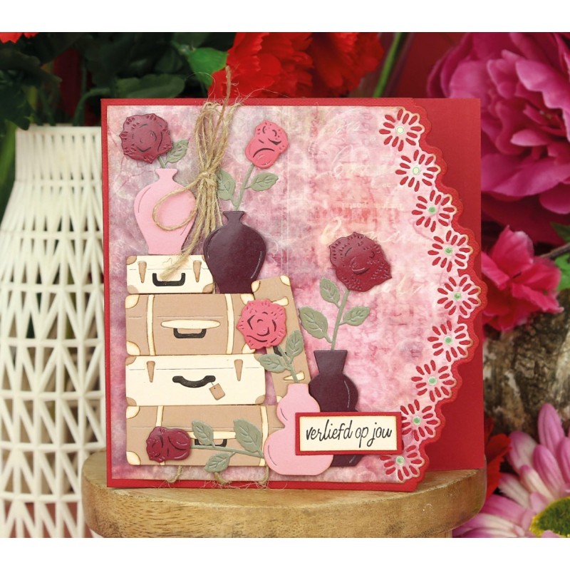 Dies - Yvonne Creations - Rose Decorations - Rose Borders