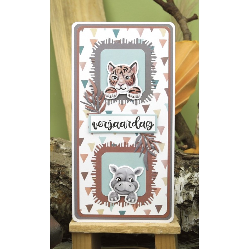 Cutting Sheets - Yvonne Creations - Young and Wild - Small Elements