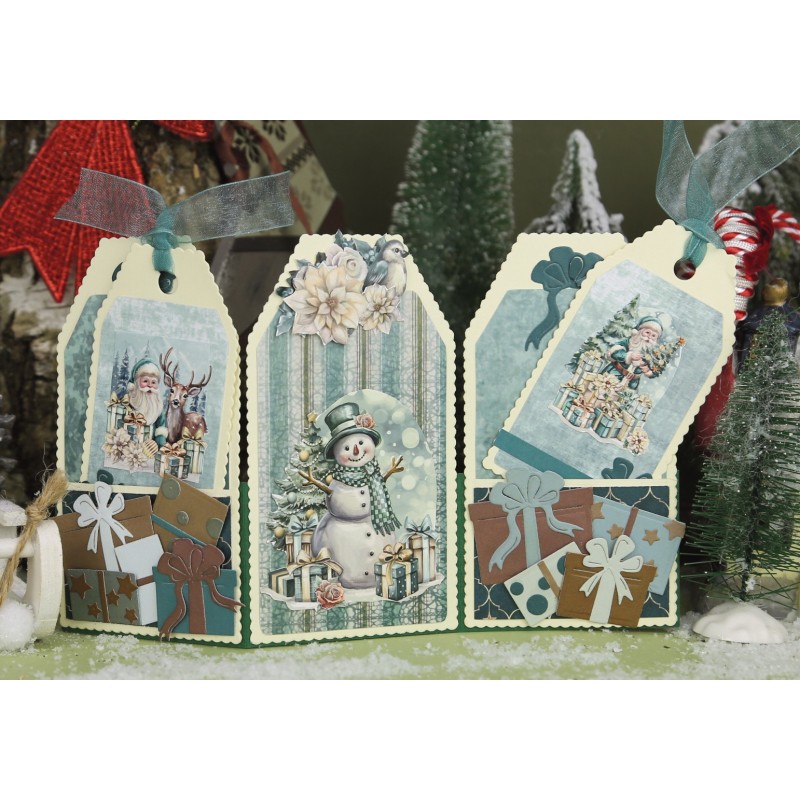 3D Cutting Sheets - Amy Design - Enchanting Christmas - Snowmen