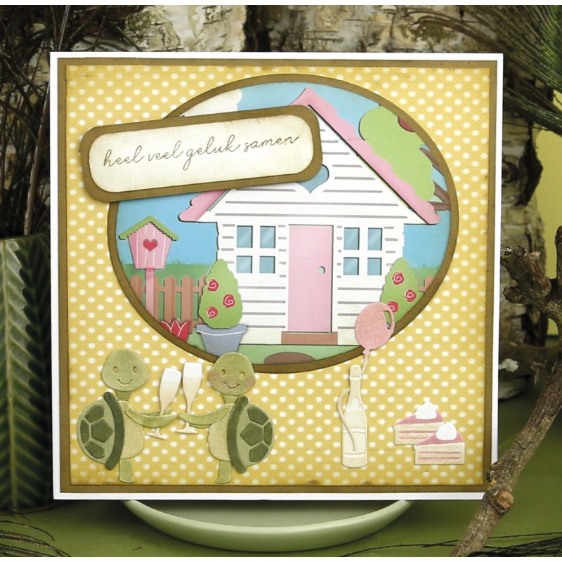 Designed by Anna - Mix and Match Cutting Dies - Theo Turtle