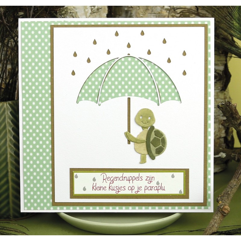 Designed by Anna - Mix and Match Cutting Dies - Theo Turtle