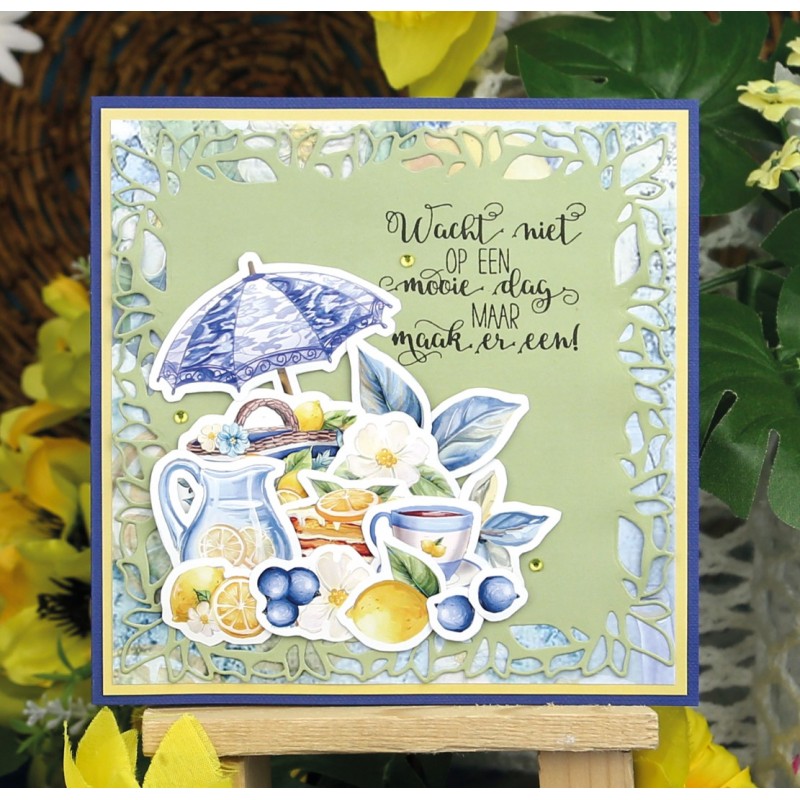 3D Cutting Sheets - Yvonne Creations - Lemon Breeze - Lemon Bike