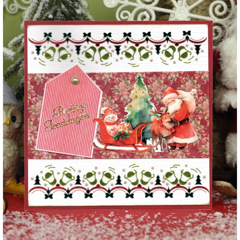 3D Cutting Sheets - Berries Beauties -Nostalgic Noel - Nostalgic Sleigh