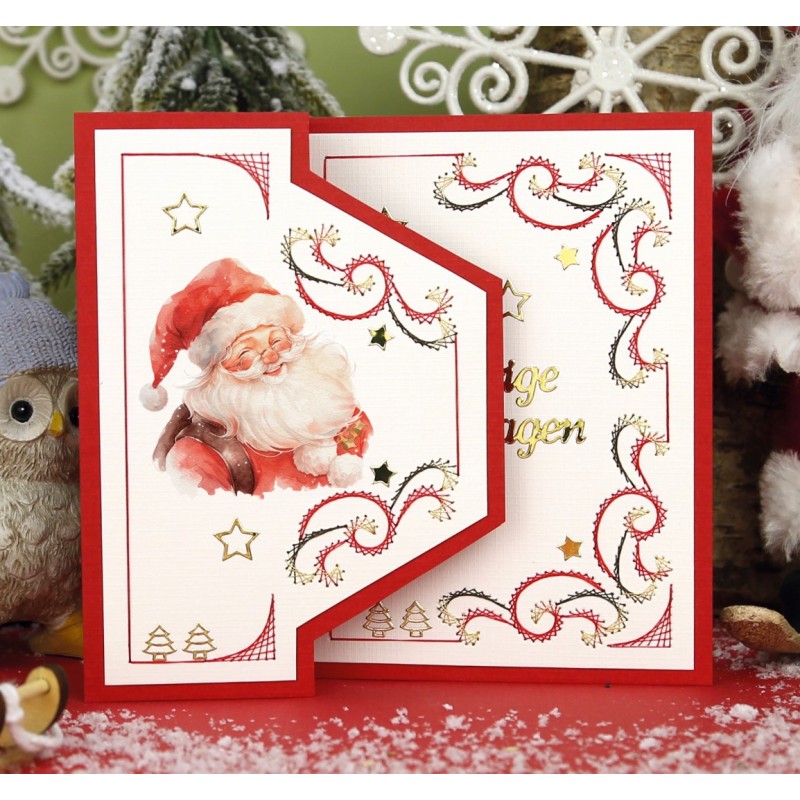 3D Cutting Sheets - Berries Beauties -Nostalgic Noel - Nostalgic Santa