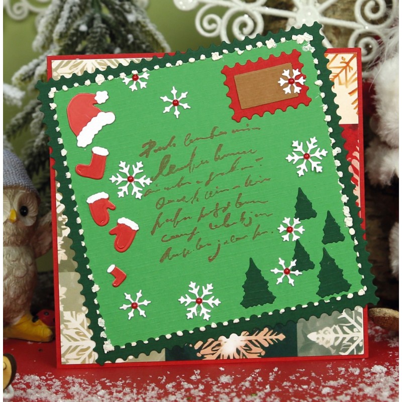 Dies - Berries Beauties -Nostalgic Noel - Nostalgic Postage Stamps