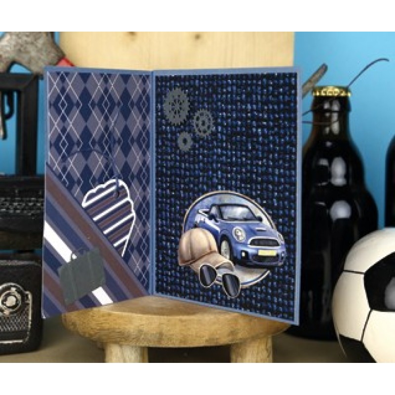 3D Cutting Sheets - Amy Design - We Are Men - Cars