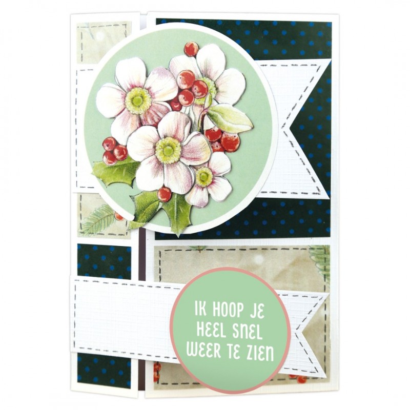 Scrap and Do Simply the Best 6 - Jeanines Art - Christmas Flowers