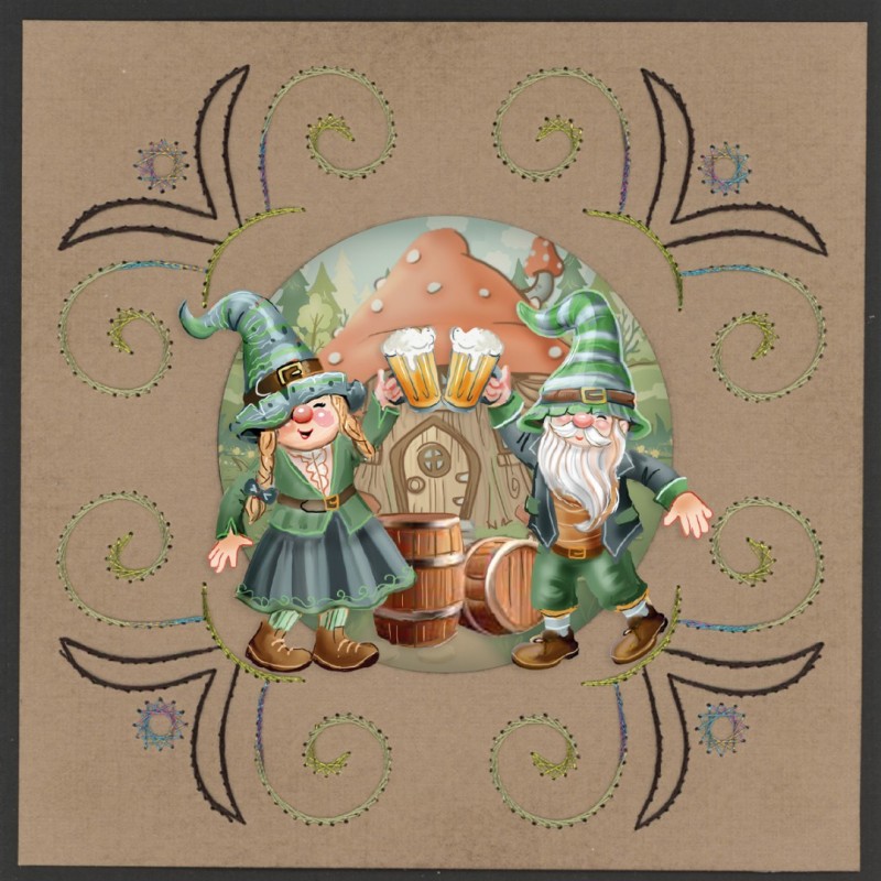 Stitch and do on Colour 29 - Great Gnomes