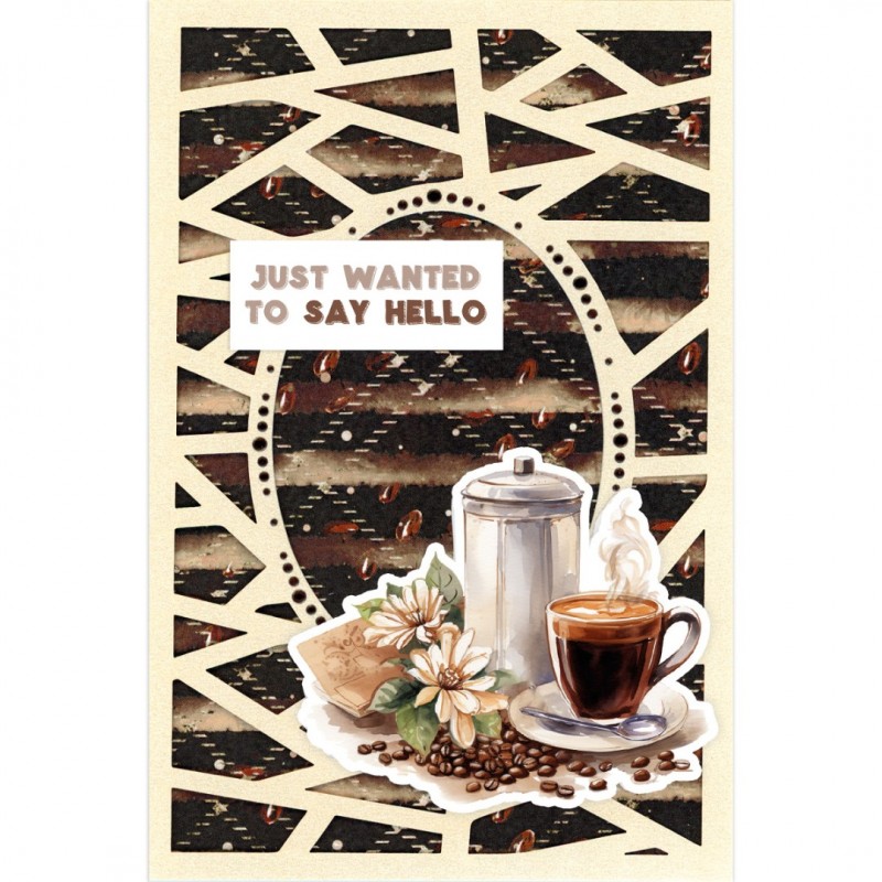 3D and Do - Laser Cards - Coffee Moments