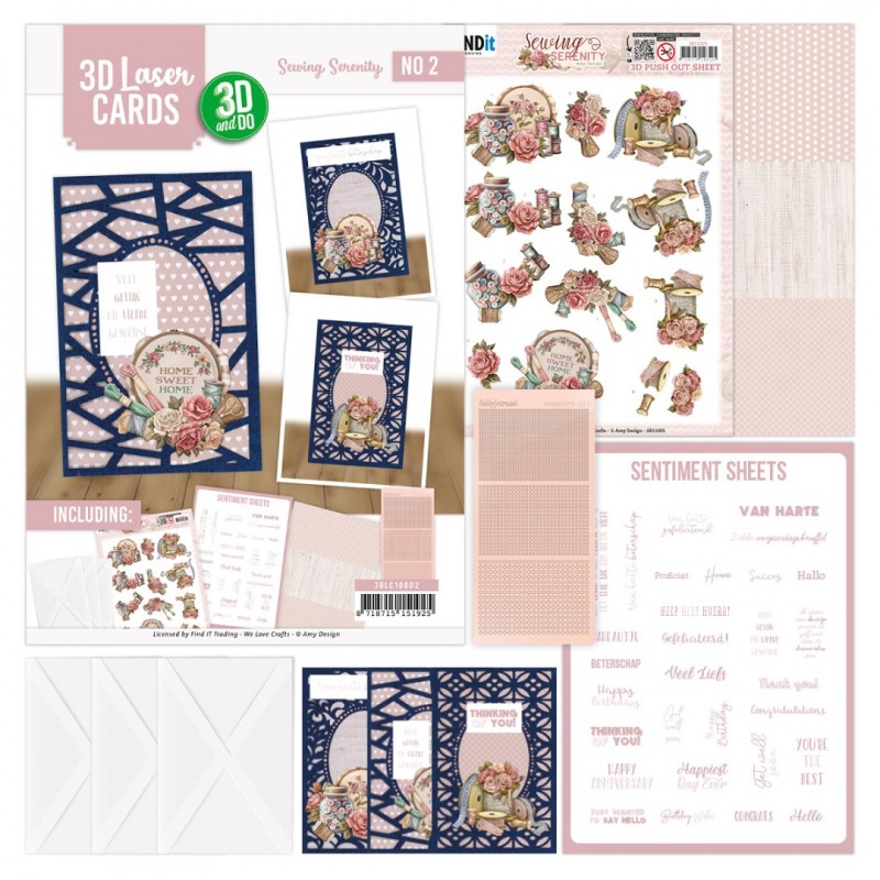 3D and Do - Laser Cards 2 - Sewing Serenity