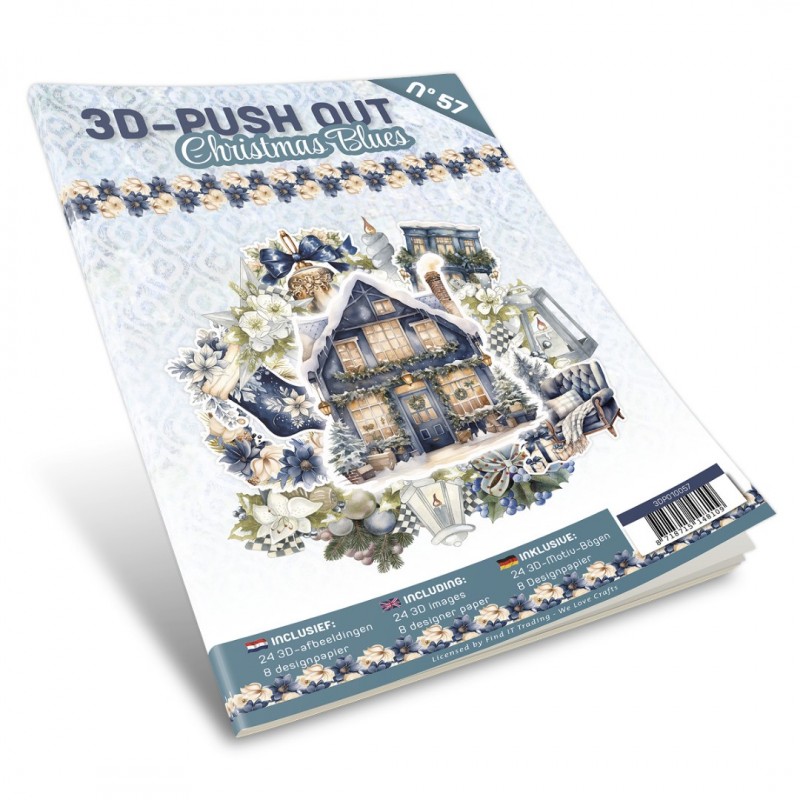 3D Push-Out Book 57 - Christmas Blues