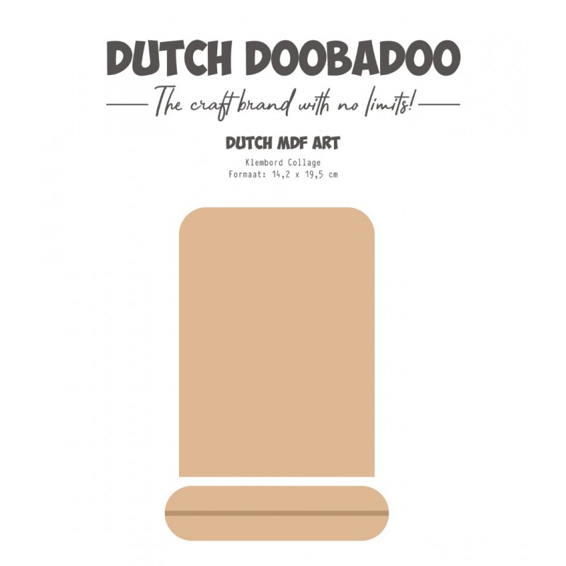 Dutch MDF Art - DDBD - Clipboard collage 4mm