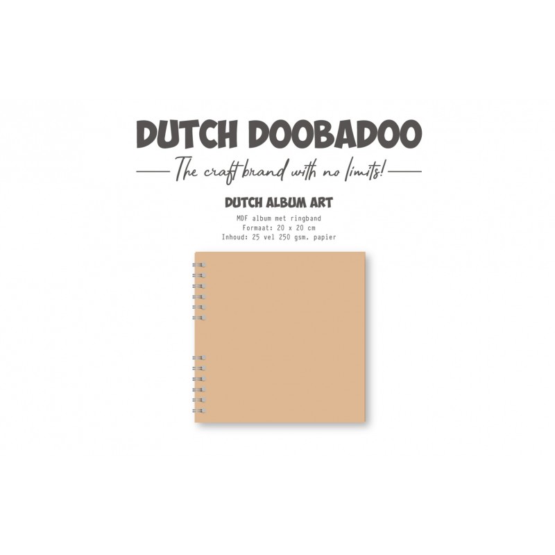Art Journal - DDBD - MDF 20 x 20 cm Art Journal - DDBD - MDF 20 x 20 cm