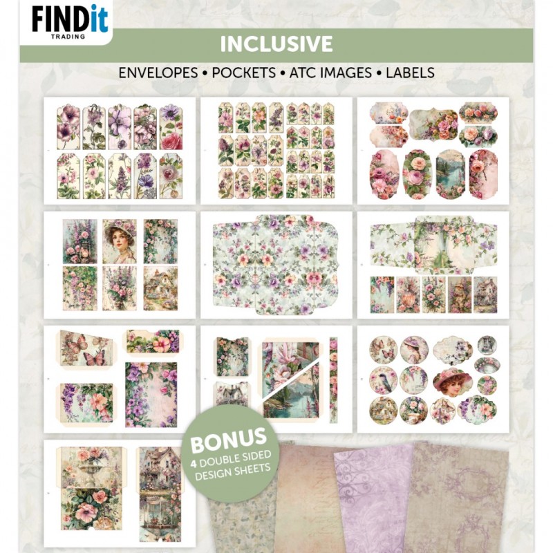 Berries Beauties - All-in-one Craft Book 9 - Flower Garden