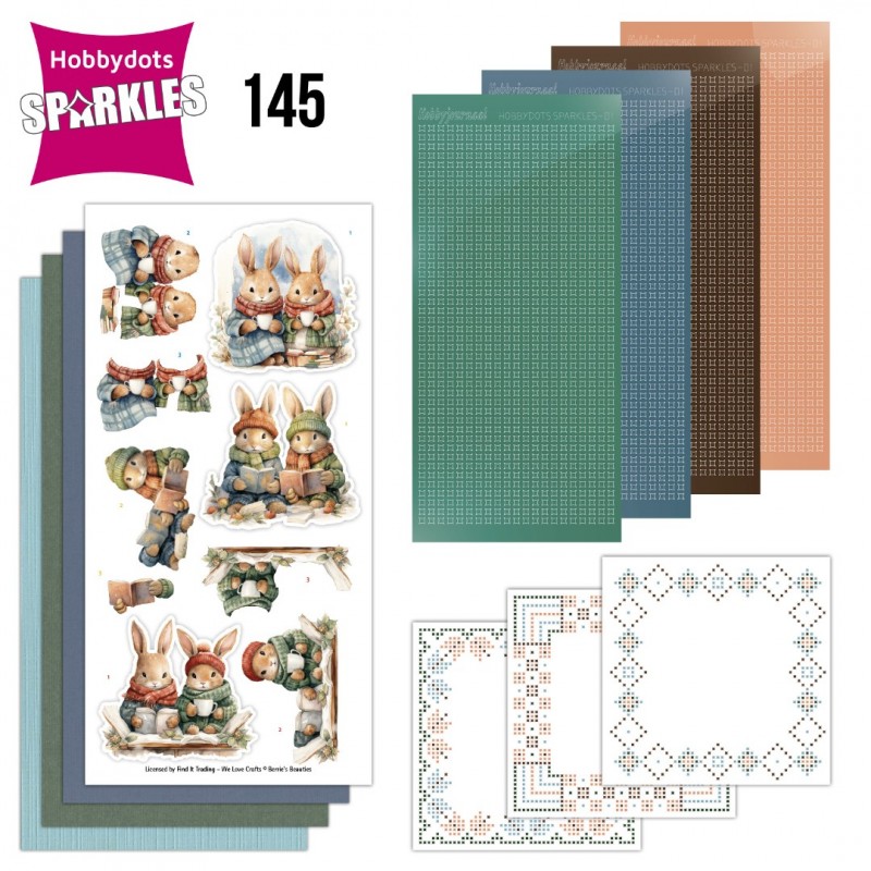 Sparkles 145 - Berries Beauties - Winter Bunnies Sparkles 145 - Berries Beauties - Winter Bunnies