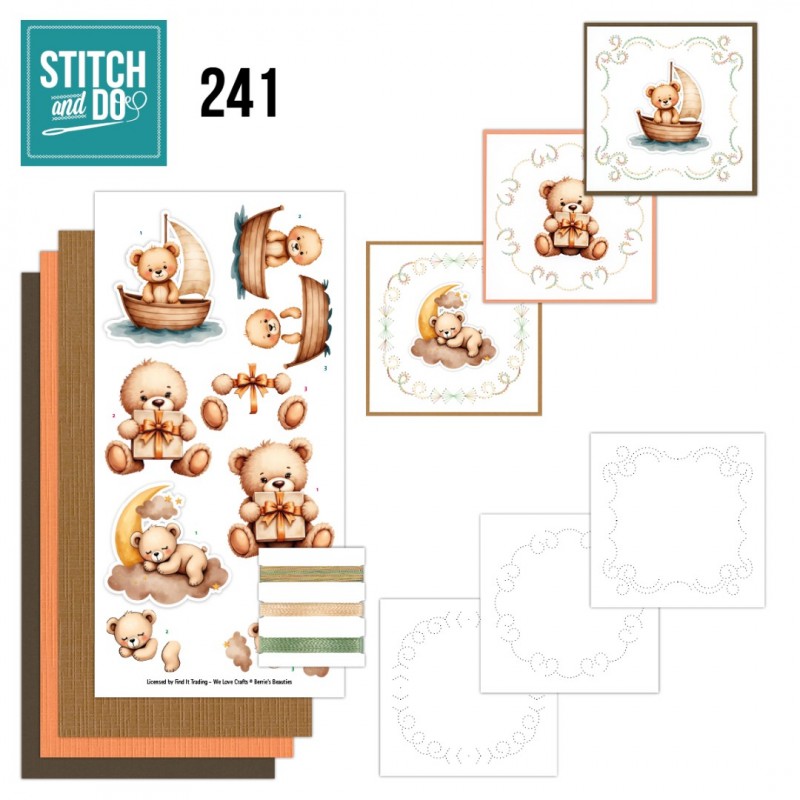 Stitch and Do 241 - Berries Beauties - Teddy