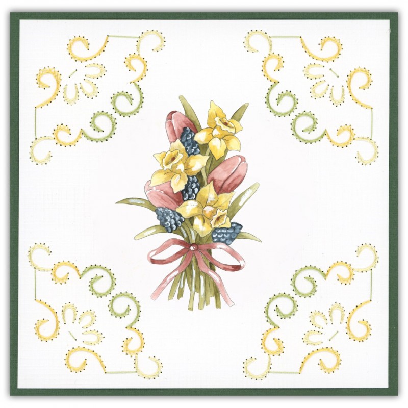 Stitch and Do 252 - Precious Marieke - Yellow Flowers