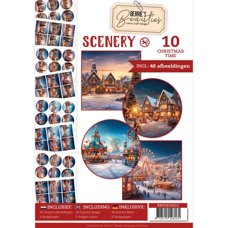 Push-Out Book Scenery 10