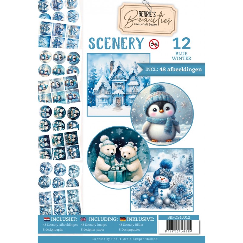 Push-Out Book Scenery 12