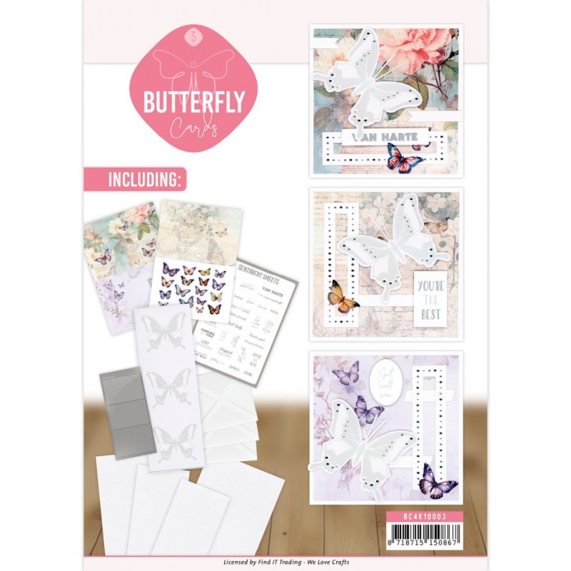 BC4K10003 - Butterfly Cards 3