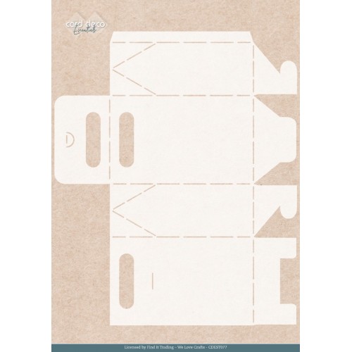 Stencil - Card Deco Essentials - Navy Elegance - Elegance Box A4