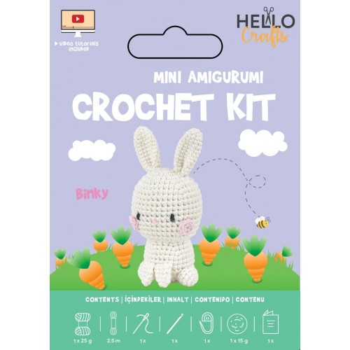 Knitty Critters - Easy Amigurumi Kit - Binky