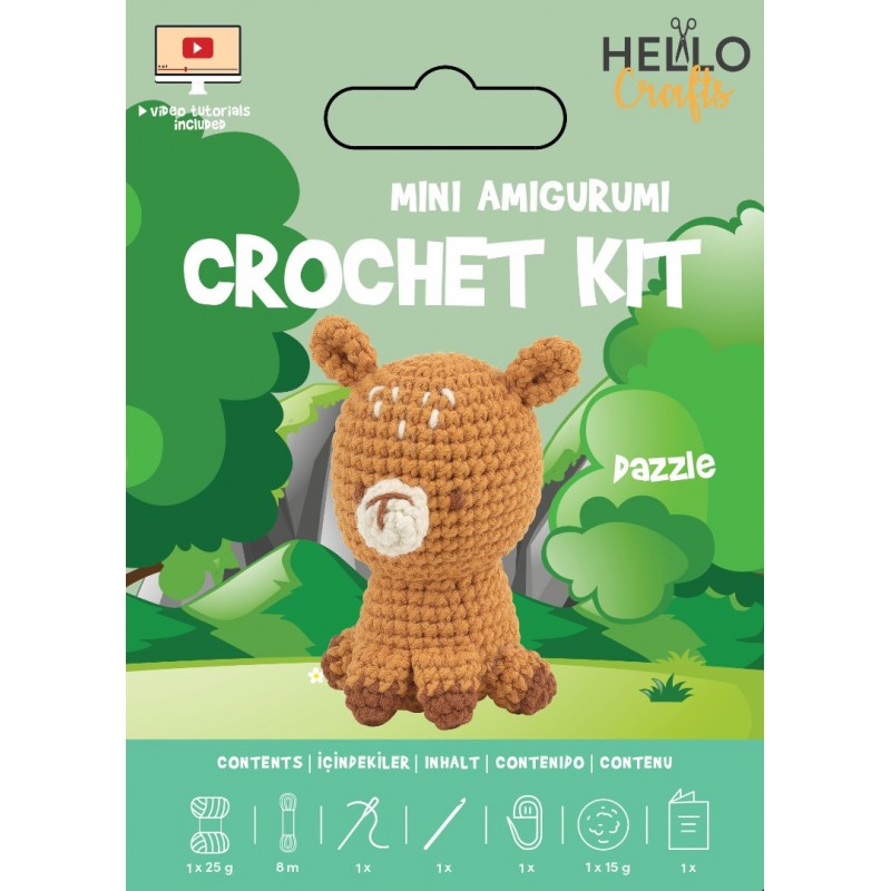 Knitty Critters - Easy Amigurumi Kit - Dazzle Knitty Critters - Easy Amigurumi Kit - Dazzle