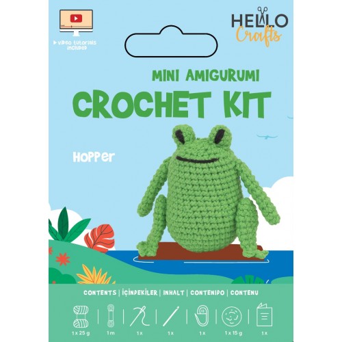 Knitty Critters - Easy Amigurumi Kit - Hopper