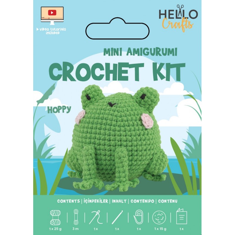 Knitty Critters - Easy Amigurumi Kit - Hoppy Knitty Critters - Easy Amigurumi Kit - Hoppy
