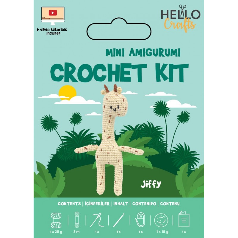 Knitty Critters - Easy Amigurumi Kit - Jiffy Knitty Critters - Easy Amigurumi Kit - Jiffy