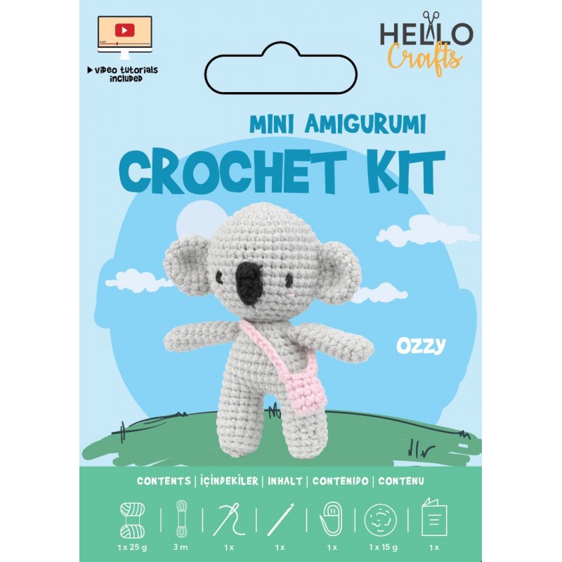 Knitty Critters - Easy Amigurumi Kit - Ozzy Knitty Critters - Easy Amigurumi Kit - Ozzy