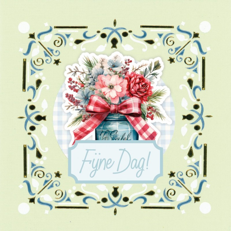 Hobbydots on Colour 40 - Frosted Floral