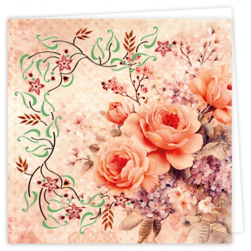 Dot and Do Cards 35 - Berries Beauties - Orange Flowers