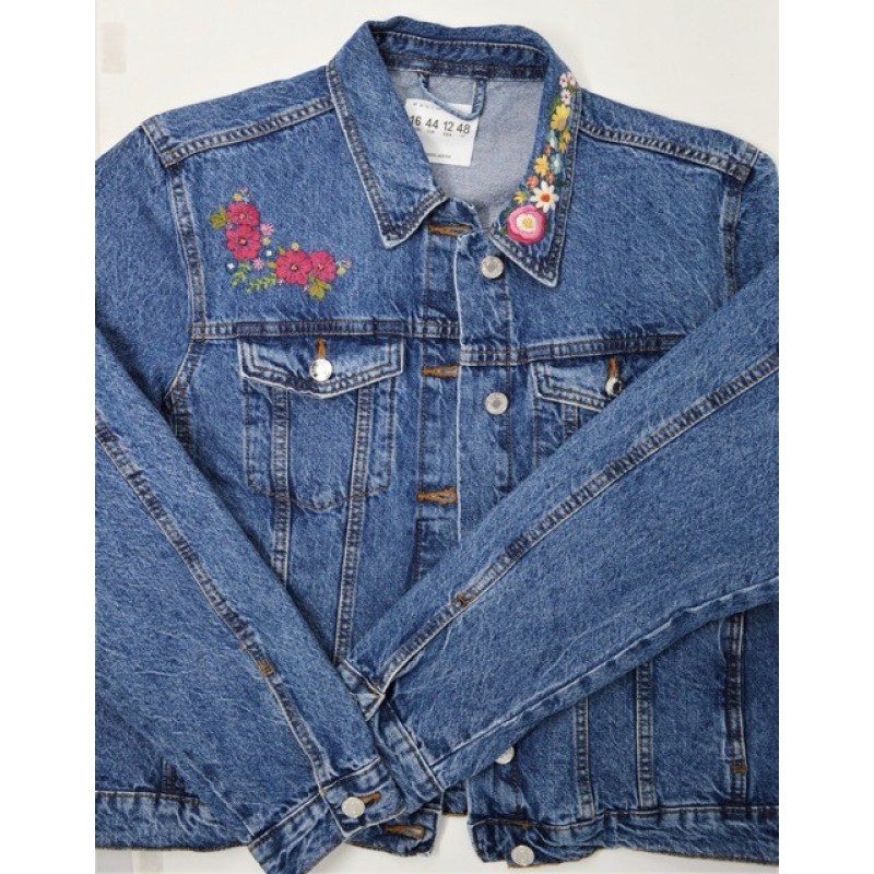 Stick and Stitch Tropical Blooms