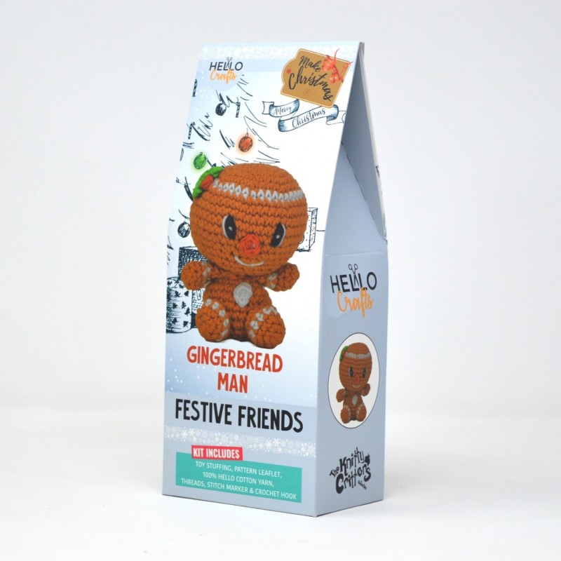 Knitty Critters - Festive Freinds - Gingerbread Man