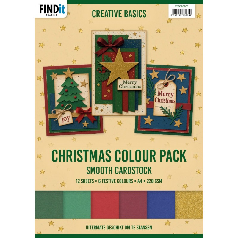 SET Hobbyjournaal 248 - Christmas Color Pack