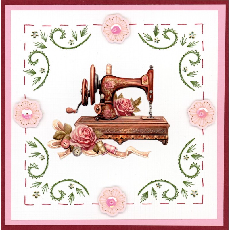 3D Cutting Sheet - Amy Design - Sewing Serenity - Sewing Machine