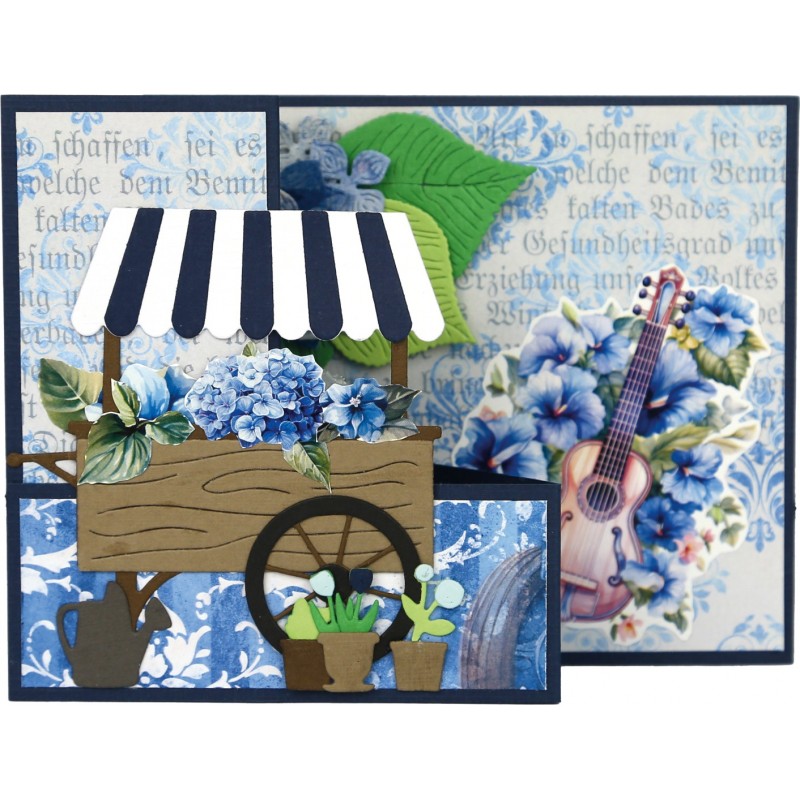 Dies - Berries Beauties - Blue Meadow - Meadow Market Cart