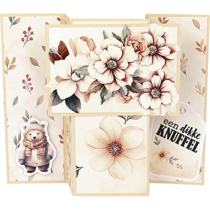 3D Cutting Sheet - Berries Beauties - Cosy WInter - Mini