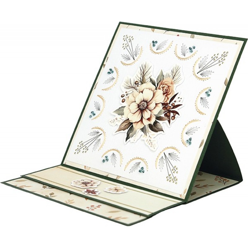 Linen Cardstock Pack - Berries Beauties - Cosy Winter - 4K