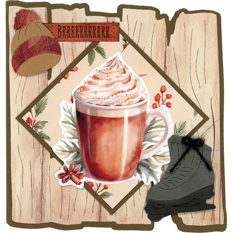 Dies - Berries Beauties - Cosy WInter - Winter Wood