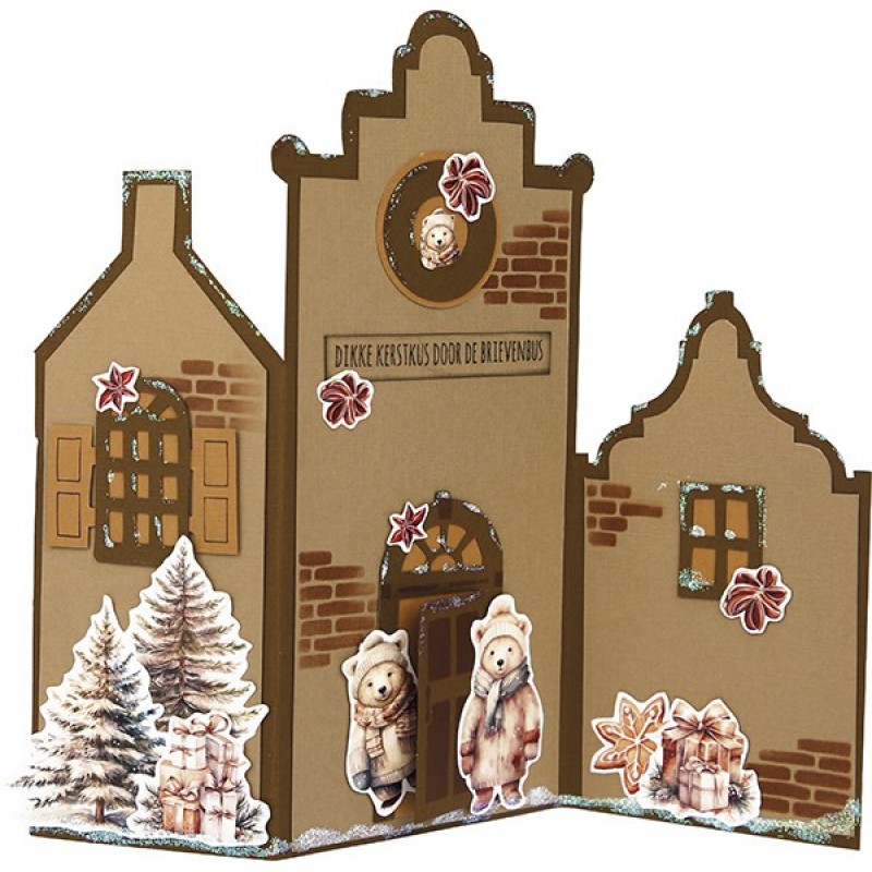 Linen Cardstock Pack - Berries Beauties - Cosy Winter - 4K